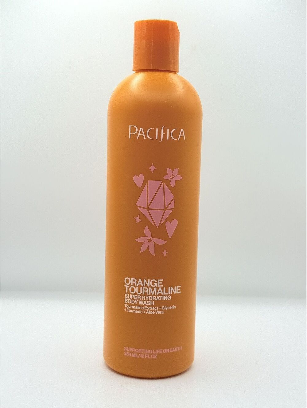 ⭐PICK 3/$15 Pacifica Orange Tourmaline Super Hydrating Body Wash 12oz
